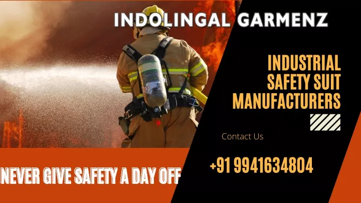 industrial safety suit manufacturers