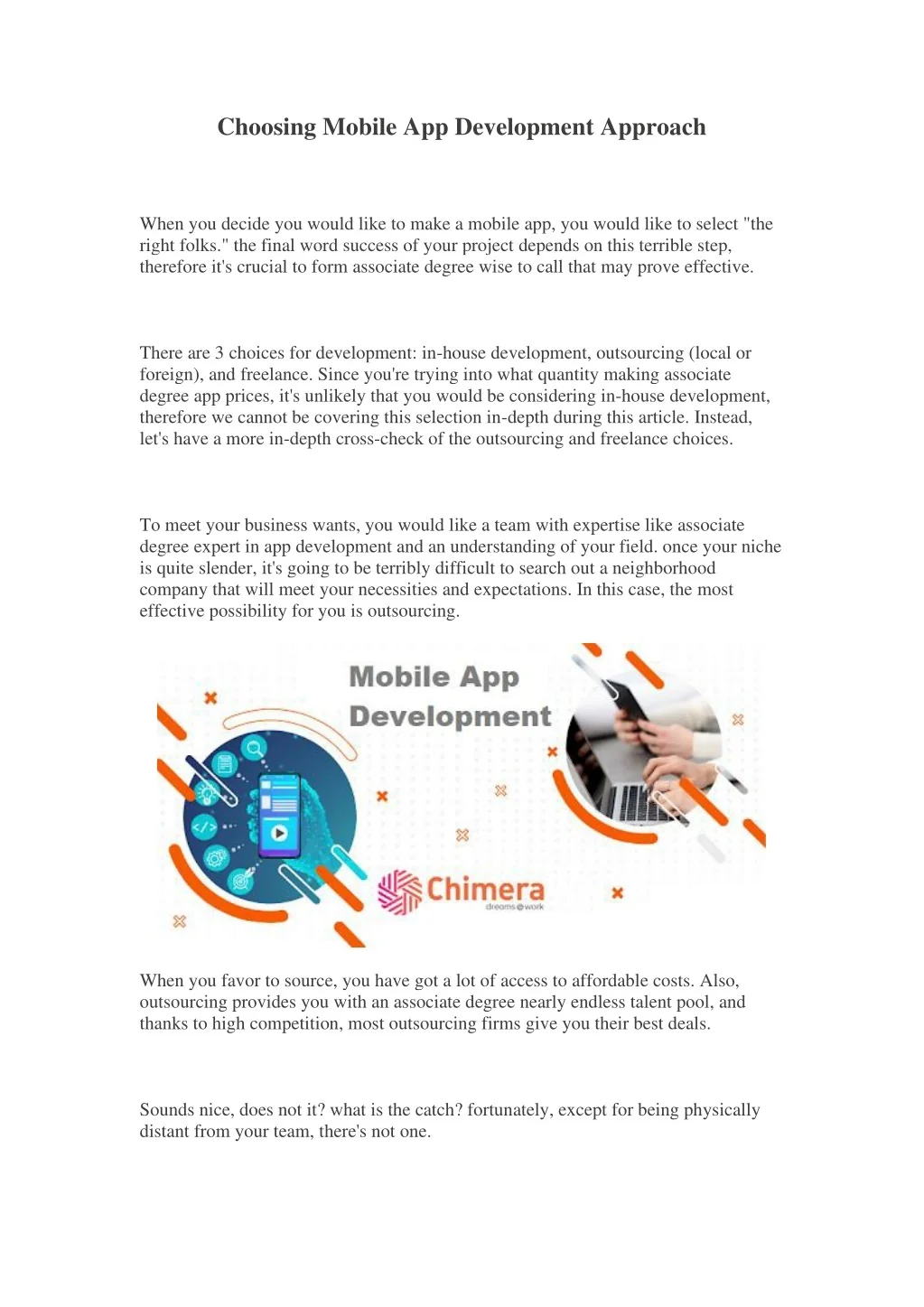 PPT - Choosing Mobile App Development Approach PowerPoint Presentation ...