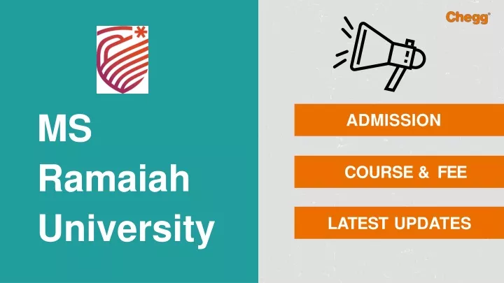 ms ramaiah university