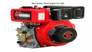 best quality diesel engine for sale