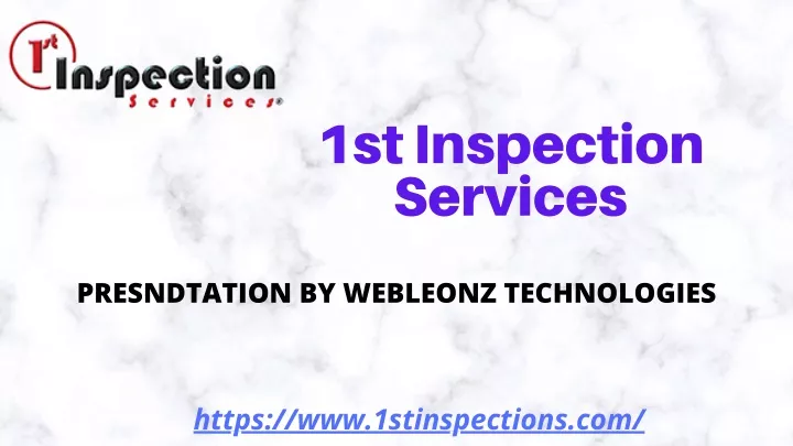 1st inspection services