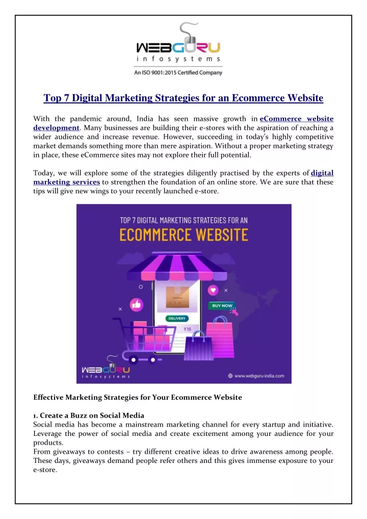 top 7 digital marketing strategies