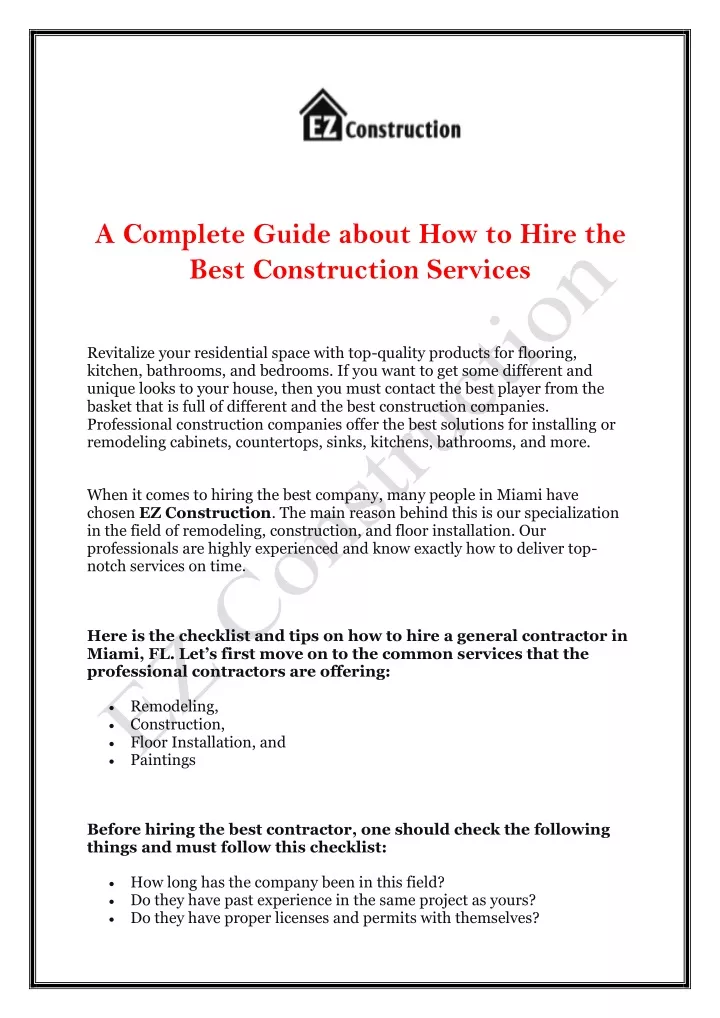 a complete guide about how to hire the best