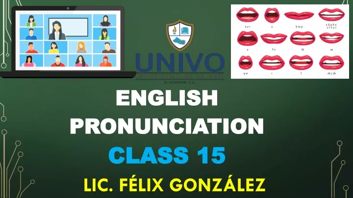english pronunciation class 15