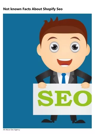 not known facts about shopify seo