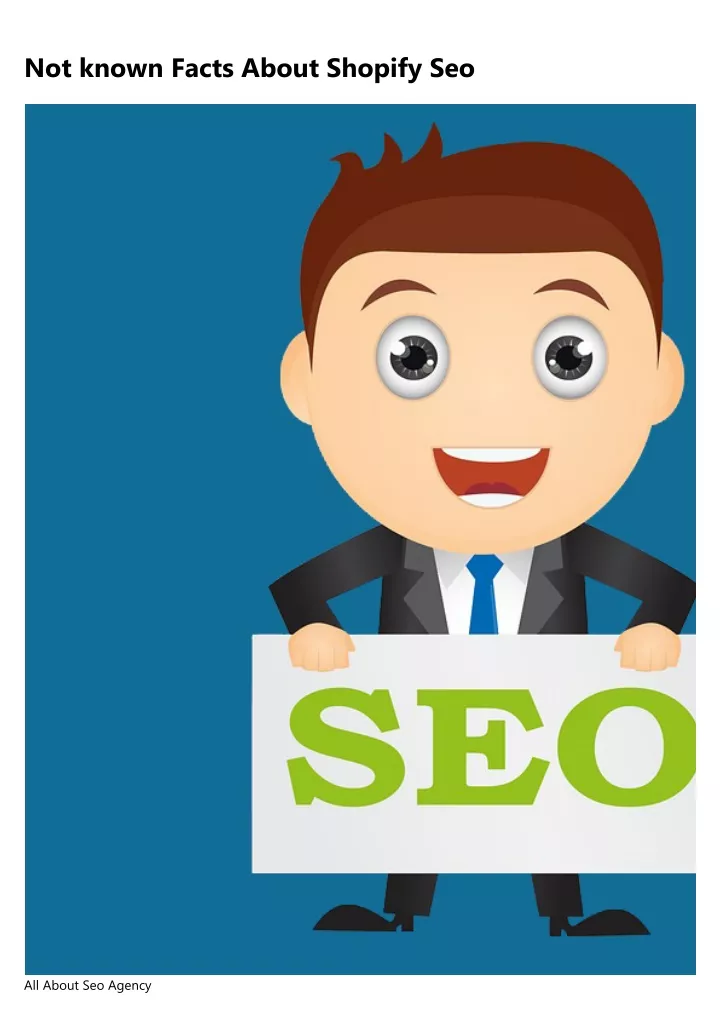 not known facts about shopify seo
