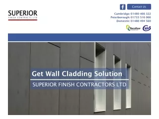 Get Wall Cladding Solution