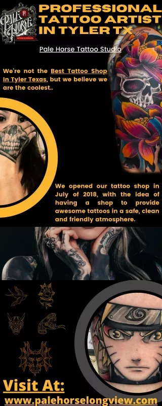 professional tattoo artist in tyler tx