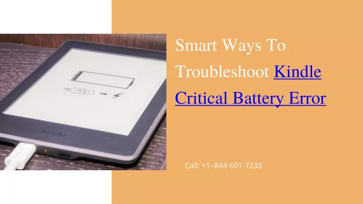 smart ways to troubleshoot kindle critical