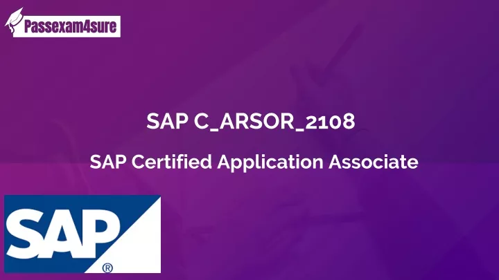 sap c arsor 2108