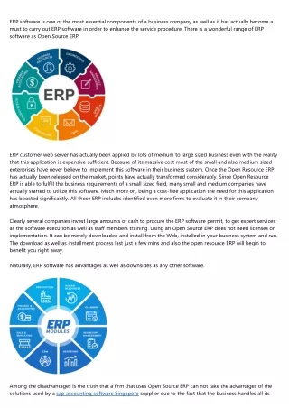 erp software is one of the most essential