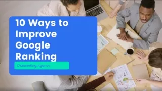 10 ways to improve google ranking