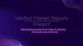 verified market reports present