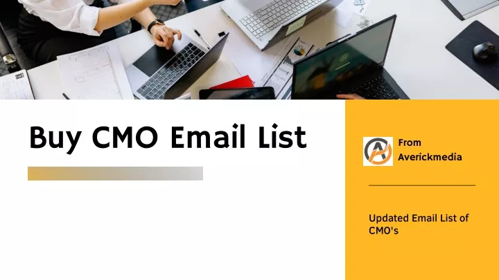 buy cmo email list