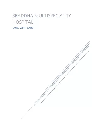 Best Emergency and Critical Care  at Sraddha Multispeciality Hospital