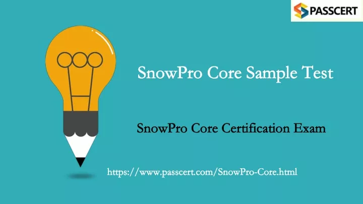 snowpro core sample test snowpro core sample test