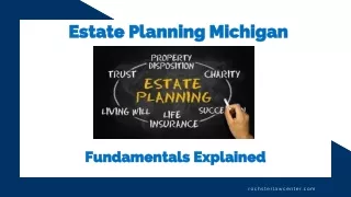 estate planning michigan