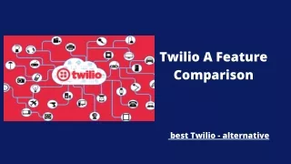 twilio a feature comparison