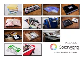 Professional Printing Services - Colorworld Imaging Product Brochure 2021