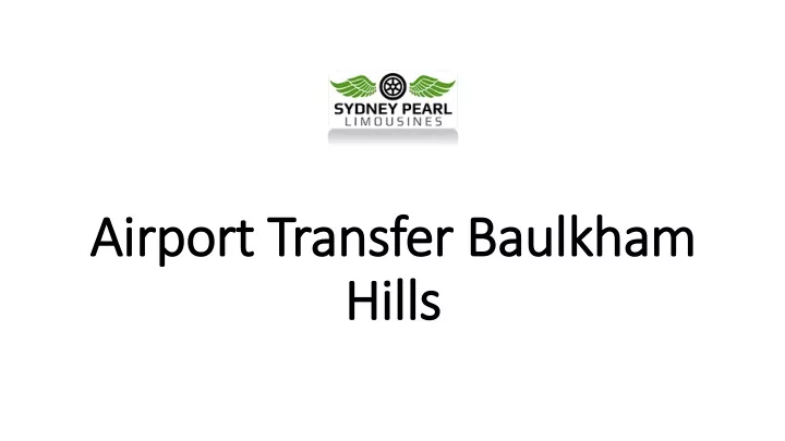 airport transfer baulkham h ills