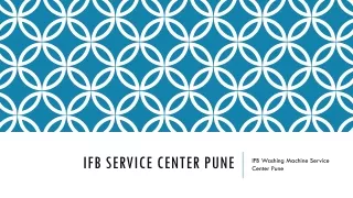 ifb service center pune
