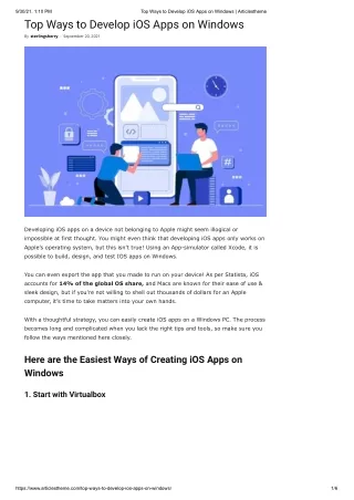 9 30 21 1 10 pm top ways to develop ios apps