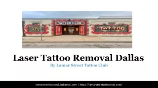 Absolutely safe and effective laser for tattoo removal