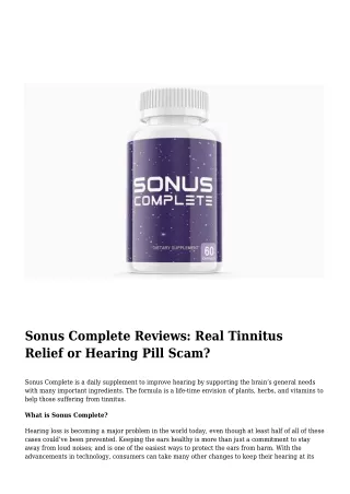 SONUS complete-review