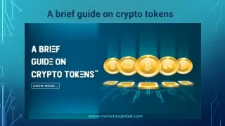 A brief guide on crypto token
