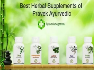 Best Herbal Supplements of Pravek Ayurvedic