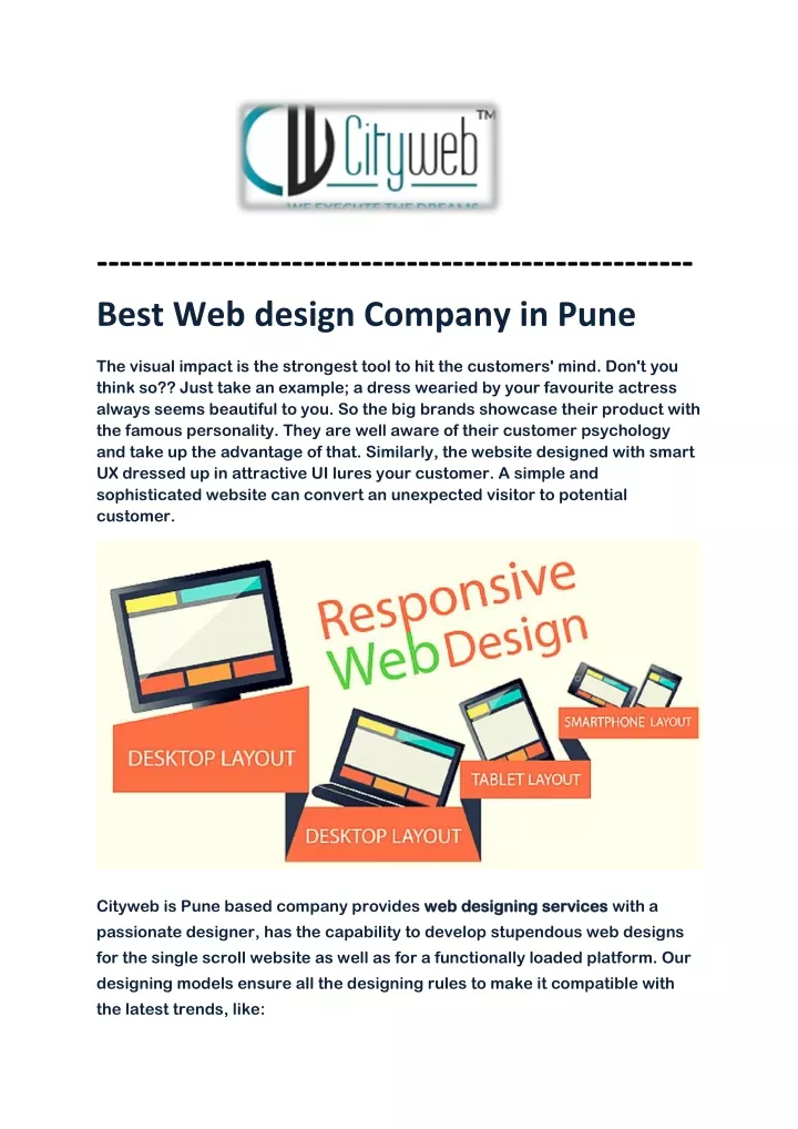 best web design company in pune
