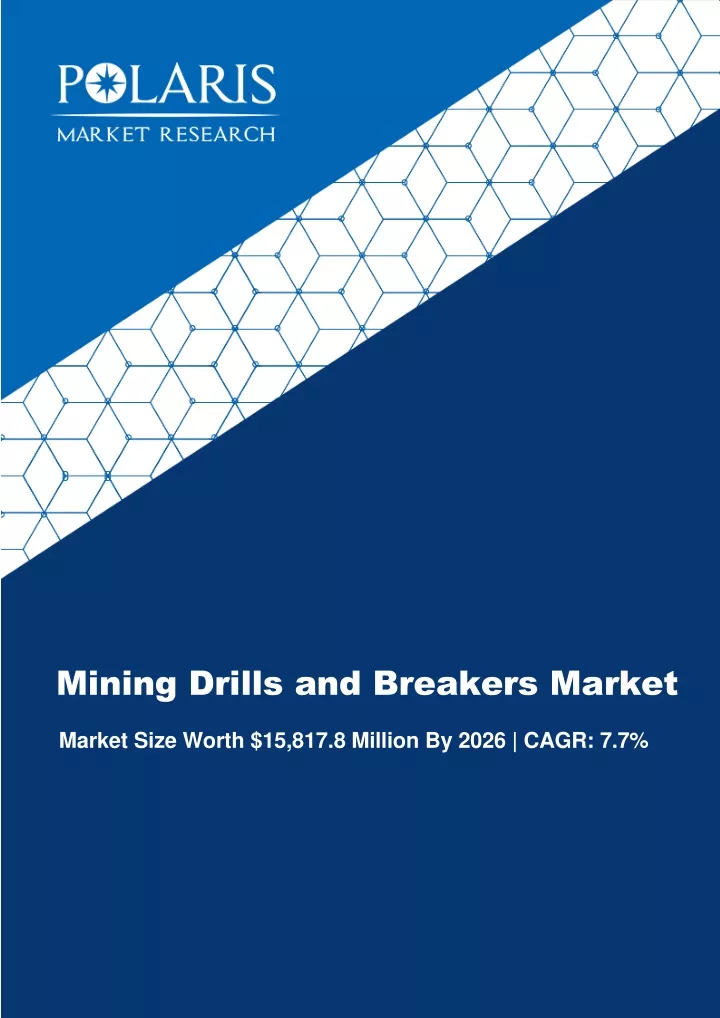 mining drills and breakers market