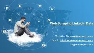web scraping linkedin data