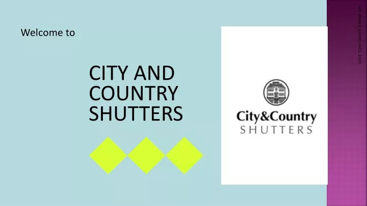 city and country shutters