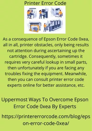 printer error code