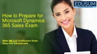 how to prepare for microsoft dynamics 365 sales