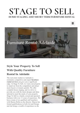 Furniture rental adelaide