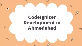 CodeIgniter Development in Ahmedabad