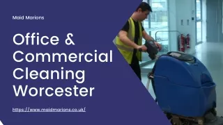 Office & Commercial Cleaning Worcester