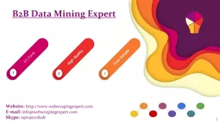 b2b data mining expert