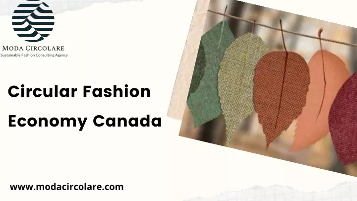 circular fashion economy canada