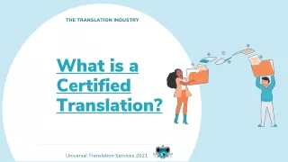 the translation industry