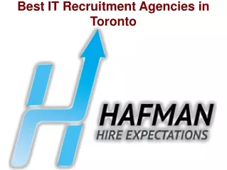 Best IT Recruitment Agencies in Toronto