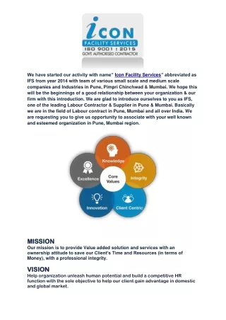 Manpower supply agency in pune