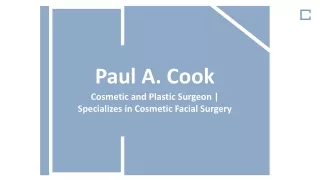 Paul A. Cook - A Results-driven Competitor From Sudbury, MA
