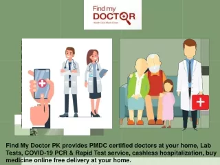 find my doctor pk provides pmdc certified doctors
