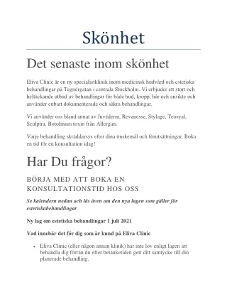 Skönhet