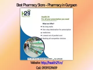 Search Best Pharmacy Store - Pharmacy in Gurgaon