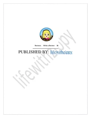 published by lifewithzippy