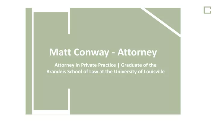 matt conway attorney